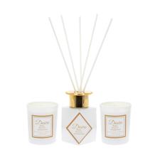 Desire Aroma White Birch & Sandalwood Diffuser & Candle Gift Set